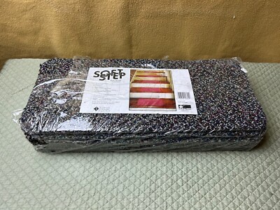 Natco Soft Step Cushion Carpet Stair Treads Earth Tones 8x18'' Set 12 EZ Install