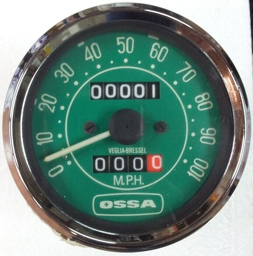 SPEEDOMETER OSSA ENDURO NEW OSSA DESERT FUEGO OSA SPEEDOMETER SUPER PIONEER - Picture 2 of 3