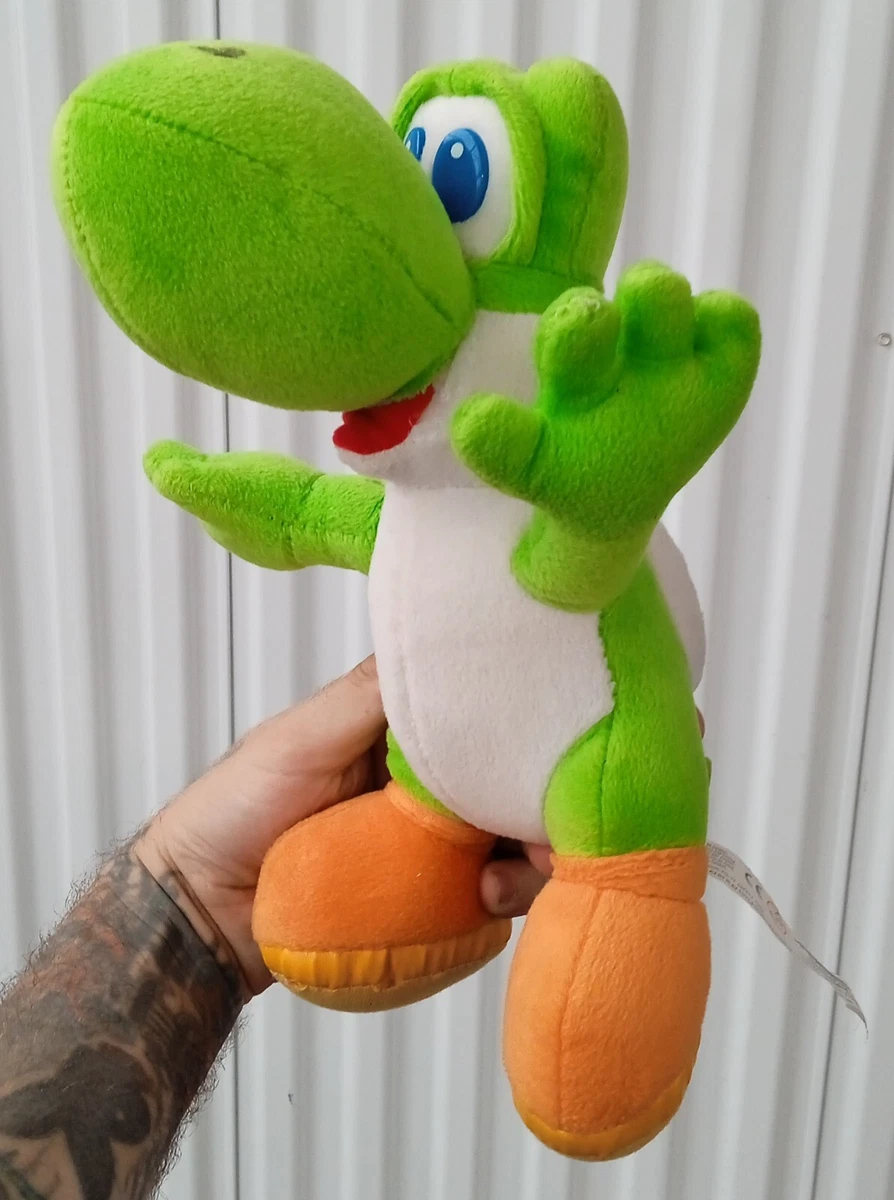 Super Mario Bros Yoshi 11" Plush Play-By-Play 2003 Super Rare