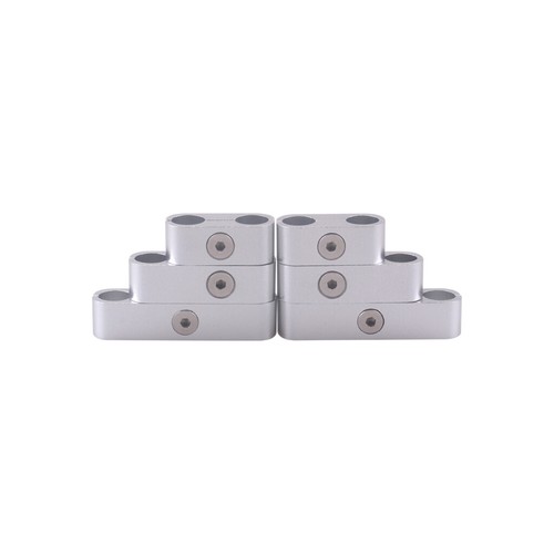 Billet Aluminum 7/8/9.5mm Spark Plug Wire Separators Dividers Looms