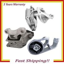 Engine Motor & Auto Trans Mount For 18-21 Chevrolet Blazer Traverse 2.0 2.5 3PCS