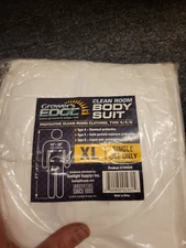 Growers Edge Clean Room Body Suit Extra Large single use XL Type4/5/6 Protection