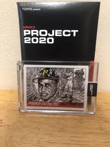 TOPPS PROJECT 2020 1955 Roberto Clemente by JK5 *In Hand* /8518