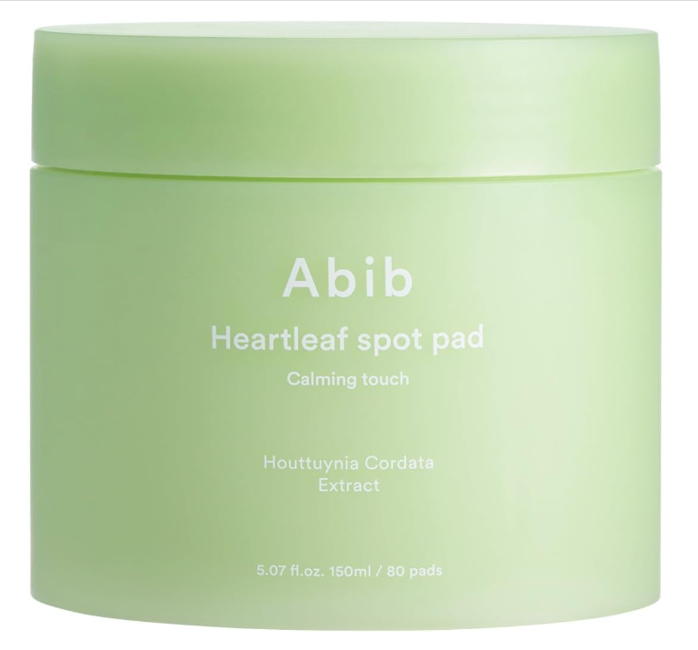 Abib Heartleaf Spot Pad Calming Touch (80 Pads) - Soothing and Clarifying