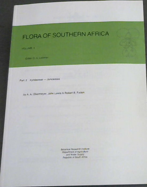 Flora of Southern Africa Series, Vol. 4, Part 2 (Flora of Southern Africa)
