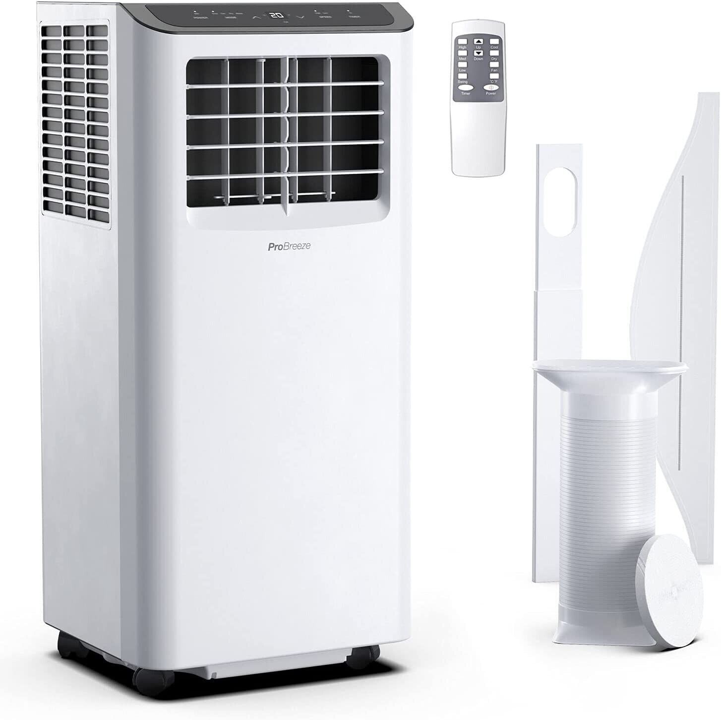 Pro Breeze 9000 BTU 4-in-1 Portable Air Conditioner - White for sale online  | eBay