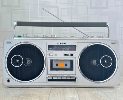 Sony CFS-66 Radio Cassette Recorder 1981 Showa Retro Boombox Tested