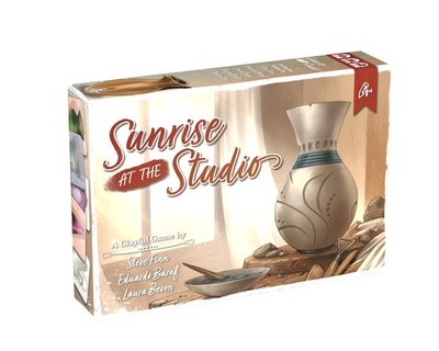 Pencil First Games: Sunrise at The Studio Ceramic Collection and Drafting Board 