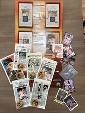 Cal Ripken Jr Lot – HOF Medallion Set Coins Cards Bleachers Gold Orioles