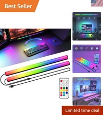 Remote-Controlled 2-in-1 USB Monitor Light Bars for Gaming  Office Ambiance