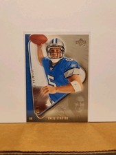 2007 Upper Deck NFL Players Rookie Premiere Drew Stanton #29 Rookie Card RC NRMT. rookie card picture