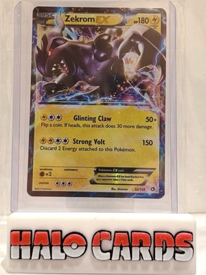 PACK FRESH Zekrom EX 52/113 Legendary Treasures Holo HF