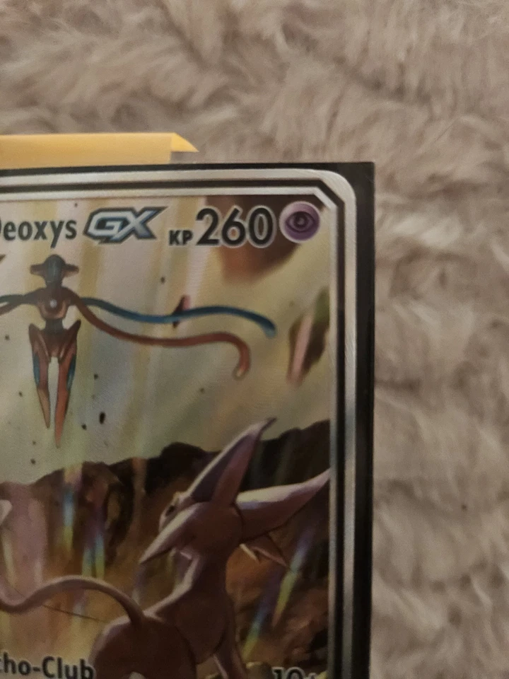 Psiana & Deoxys GX SM240 Black Star Promo Sonne und Mond Pokemon karte NM  miscu - Bild 4 von 4