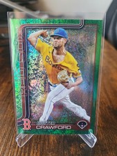 2025 Topps Series 2: #515 Kutter Crawford Green Holofoil #/99