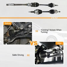 Set of 4 Front Inner Outer CV Axle Shaft Boot Kit for Lexus RX350 2007-2009 FWD Set of 4 Front Inner Outer CV Axle Shaft Boot Kit for Lexus RX350 2007-2009 FWD