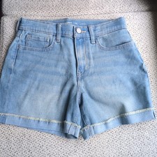 Old Navy Girls Size 14 Jean shorts High Rise Adjustable Waistband