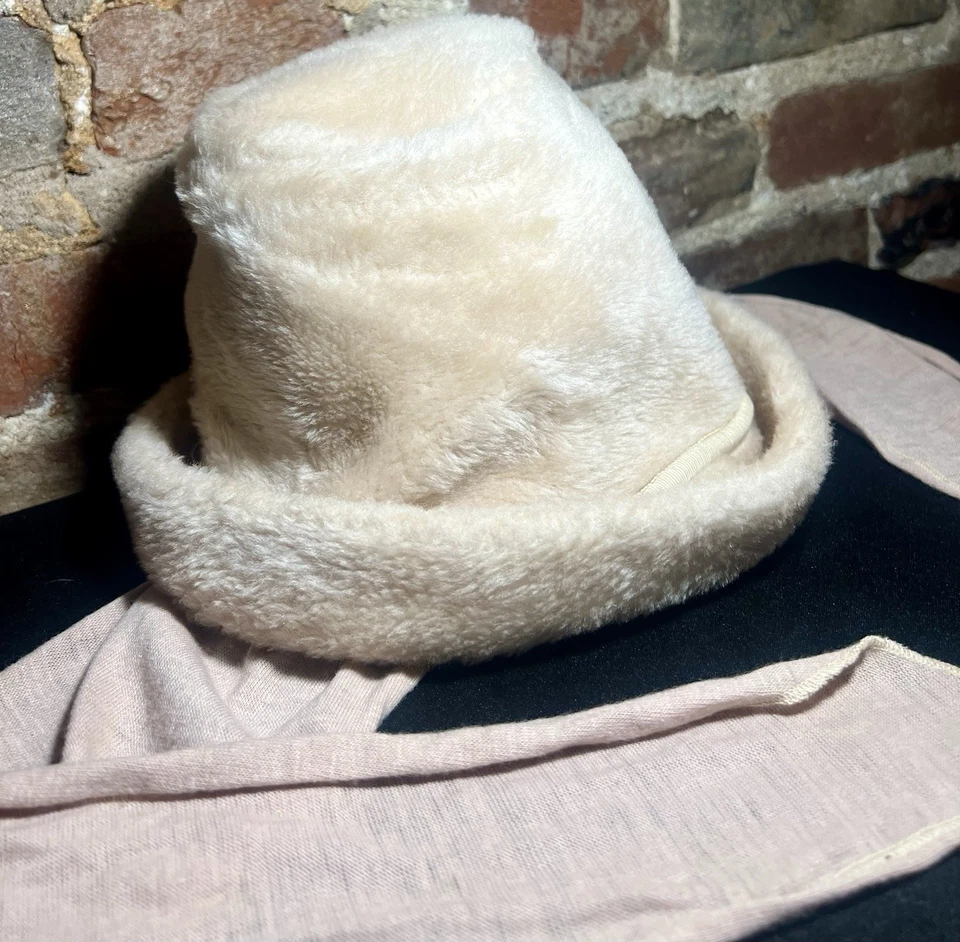 VTG Hat & Purse Lot Antique Fur Costume Great Gatsby Flapper Fashion - Image 4 of 4