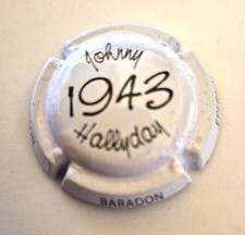 Capsule de champagne JANISSON BARADON Johnny Hallyday N° 71  Num 100ex