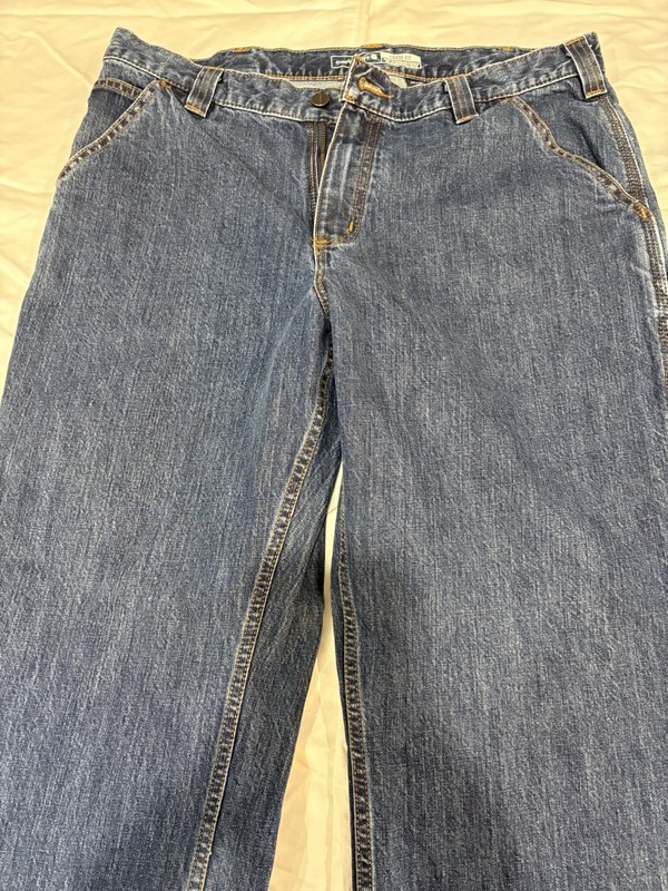 carhartt mens carpenter jeans 34x32