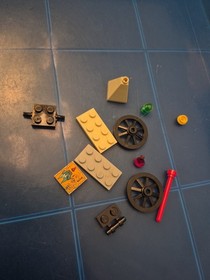 LEGO 1183 3021 Mummy and Cart Adventurers Desert: Complete Build, NO Minifig