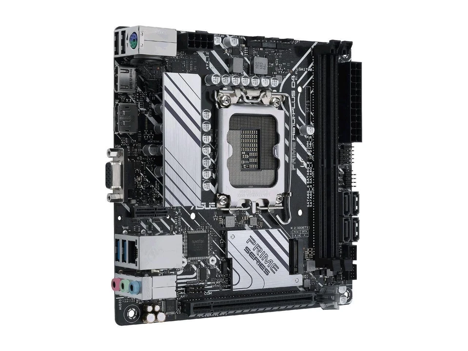 ASUS PRIME H610I-PLUS D4 LGA 1700 (Intel 12th & 13th Gen & Intel vPro) mini ITX - Image 3 of 4