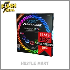 TOSY Flying Disc - 108 RGB Multicolor or 36 Monocolor LEDs, Super Bright, US