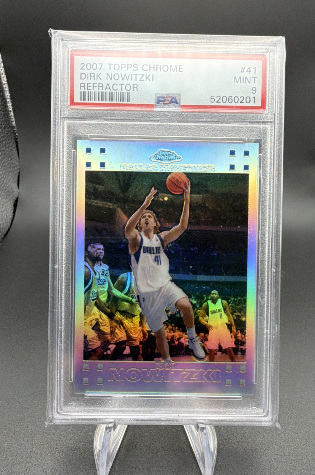 2007-08 Topps Chrome - Dirk Nowitzki #41 Refractor /999