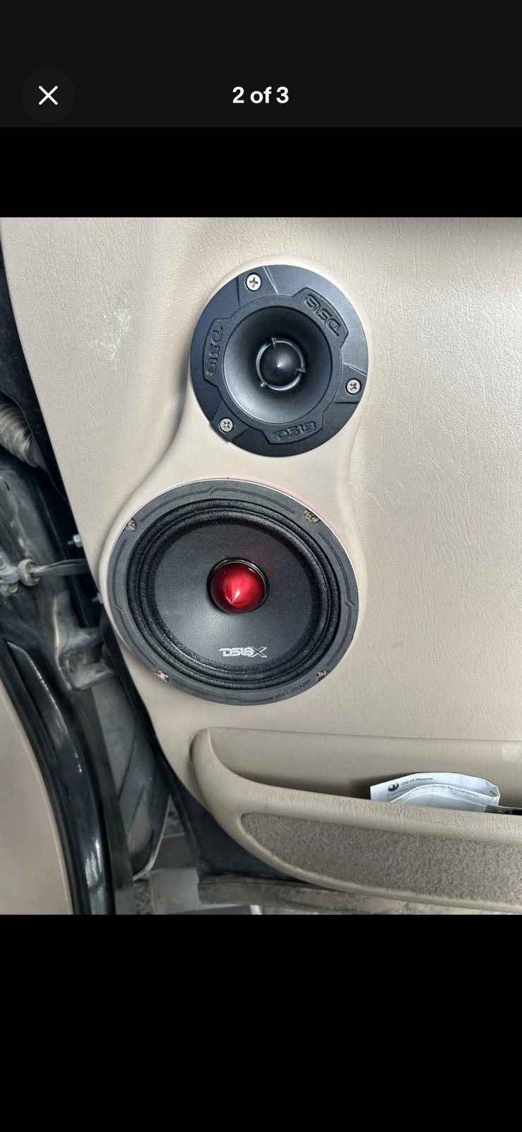 Universal 6.5 Speaker adapters Pair