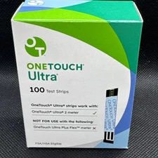 One Touch Ultra Test Strips 100 Each  2026-12-31