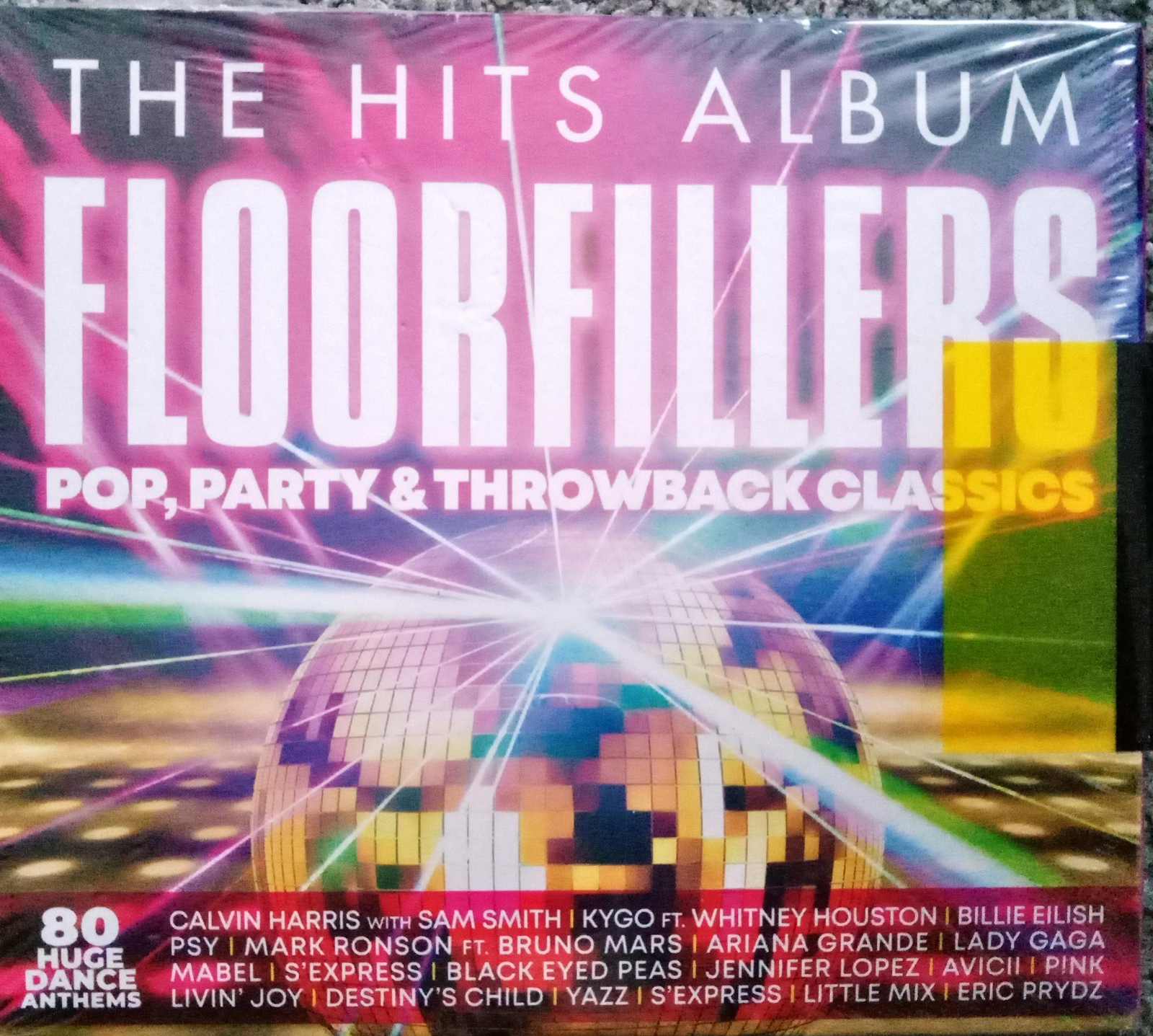 Various The Hits Album The Floorfillers Pop, Party & Throwback Classics New 4 CD