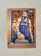 2025-26 Topps Chrome Basketball Gabe Vincent Orange Lakers Card #119 #’d /25