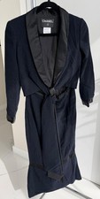 Chanel Vintage Maxi Dress – Fall/Winter 2007 | Navy | Wool & Silk | FR 38