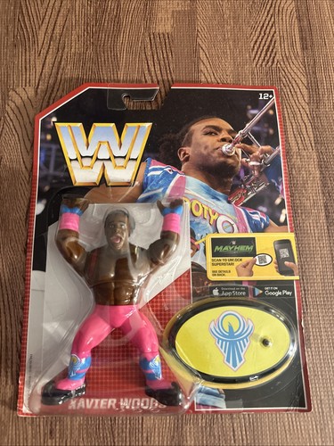 WWE Mattel Retro Series 5 Xavier Woods Action Figu...