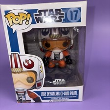 Funko Pop Star Wars LUKE SKYWALKER X Wing Pilot Blue Box Vinyl Figure 17