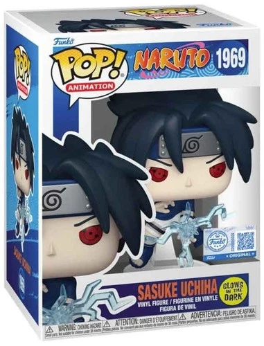 Funko Pop! Naruto - Sasuke Uchiha (Glow) EE Exclusive #1969