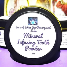 Peppermint Mineral Infusing Tooth Powder - 4oz
