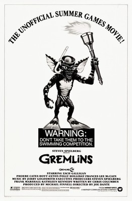Gremlins 1984 4 Filmplakat Kunstdruck Zimmerdeko Klassiker Vintage Remastered Aest