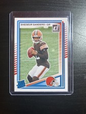 2025 Donruss #306 Shedeur Sanders Rookie Cleveland Browns Pro Bowl