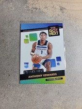 ANTHONY EDWARDS 2020-21 NBA HOOPS BASKETBALL ROOKIE WE GOT NEXT RC