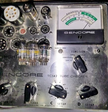 (4) 12AT7~Sencore TC142 Tested