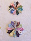 12 Mini Dresden Plate Quilt Blocks. Vintage Calico. 5 In Pre Washed — photo 6