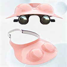 3X Magnification Sun Hat - Adjustable Focus B...
