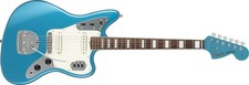 Fender Made in Japan Traditional L60s Jaguar Rosewood Fingerboard