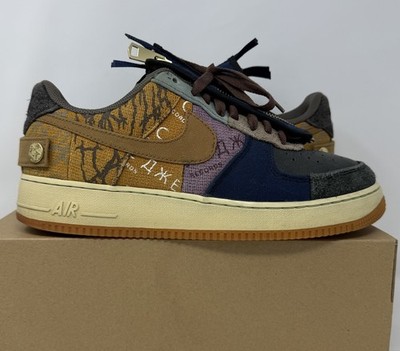 Nike Air Force 1 Low x Travis Scott Cactus Jack Men US Sz 10 CN2405-900
