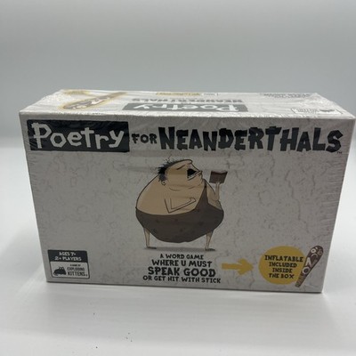 Poetry For Neanderthals -  Word Game by Exploding Kittens - BRAND NEW