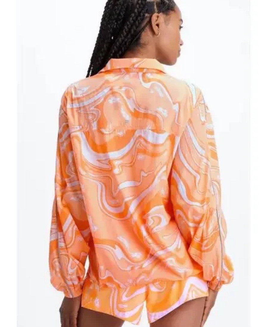 Fabletics Tempo Windbreaker Jacket Flyweight Marb… - image 2