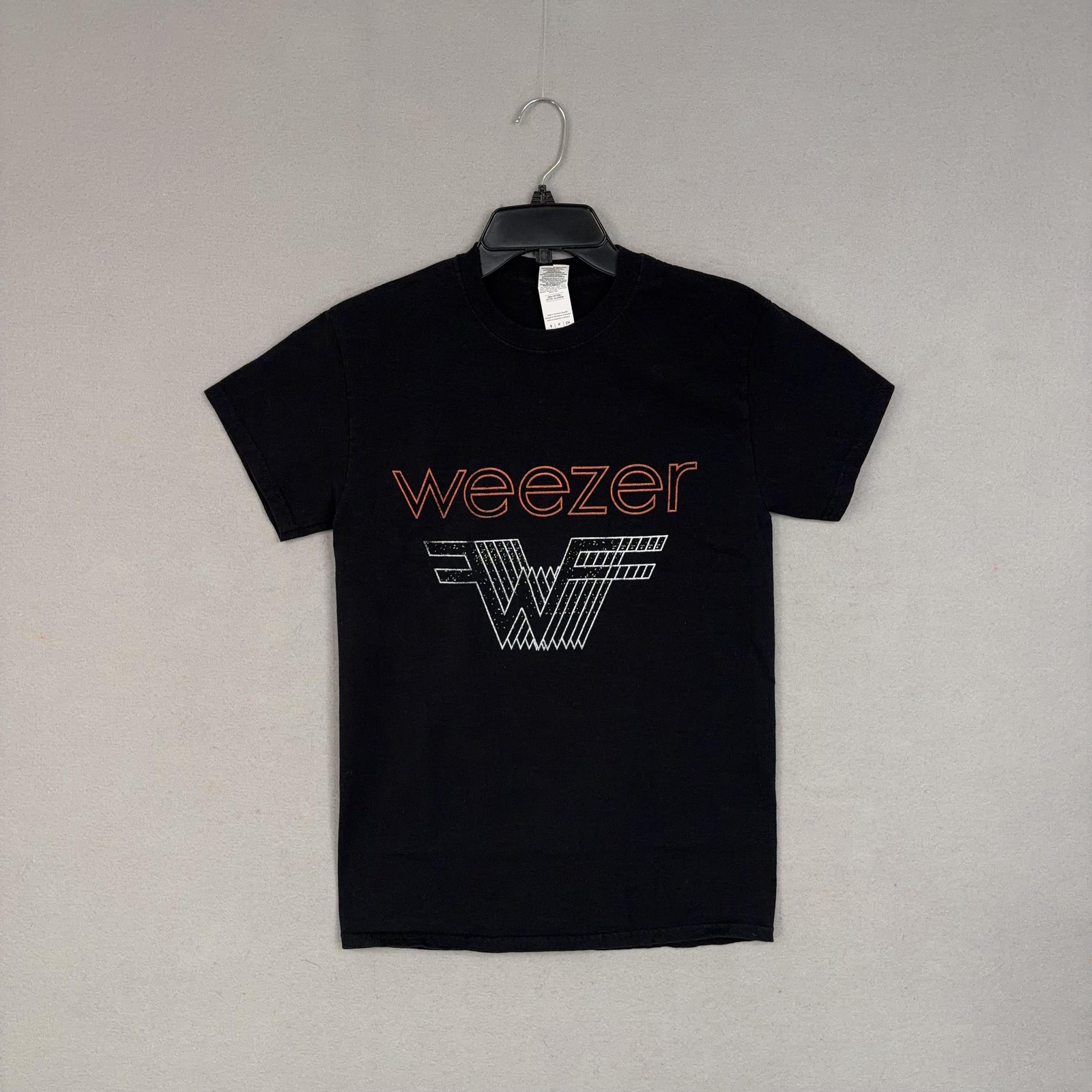 Weezer Shirt Adult Small Black Double Sided Tour Band Rock Music Graphic Tee