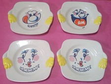 I Piatti Matti , Lotto 4 Piatti La Castellana , Giglio , Anni 80