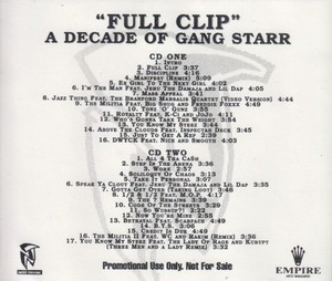 Gang Starr Full Clipレコード2曲音飛び。 Gangstarr Full Clip | eBay