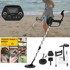 Waterproof LCD Metal Detectors Gold Digger Deep Sensitive Hunter Coil Searcher